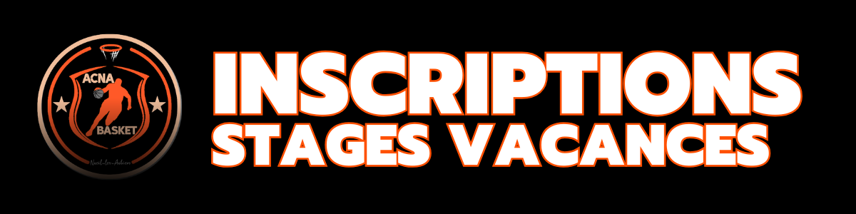 Inscription aux stages des vacances