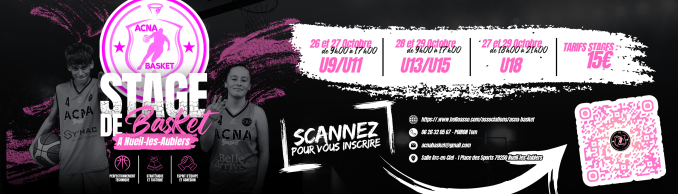 Stage de Basket d'Automne